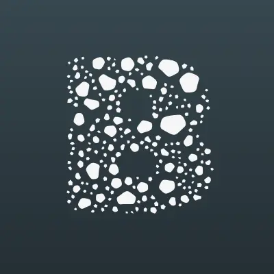 БЕТОН 24/7, бетонный завод, лого-визитка