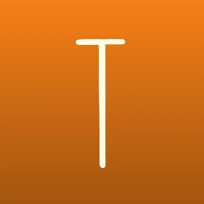 Tell, языковая школа, лого-визитка